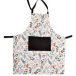 COTTON APRON (28"  X  34") (PERSIMMON)