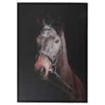 FRAMED CANVAS WALL ART (HORSE)
